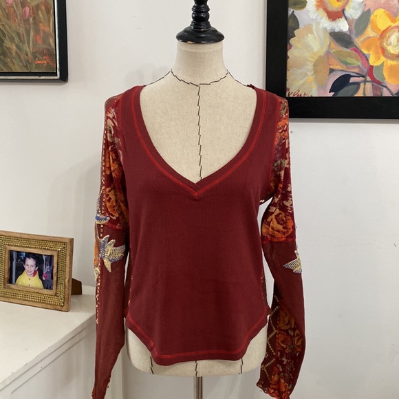 NWT Free People Amara Thermal Top - Picture 3 of 9